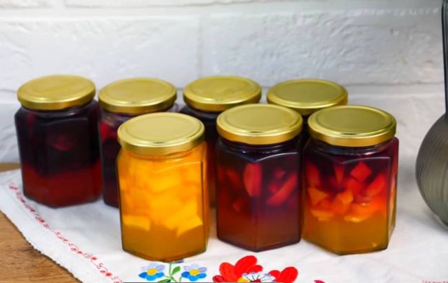 Фрукты в желе на зиму: рецепт необычной консервации