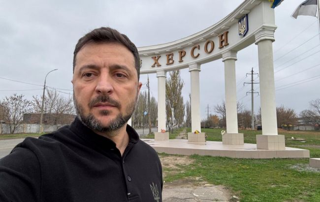 Зеленський приїхав у Херсон