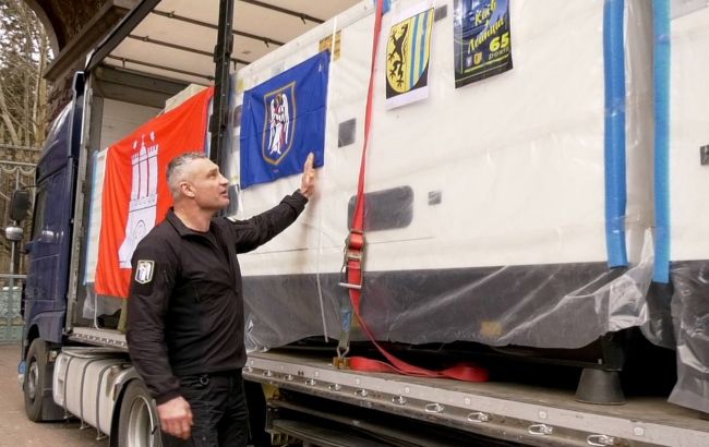 Энергетическая помощь Киеву: Кличко показал новую мощную партию генераторов из Германии