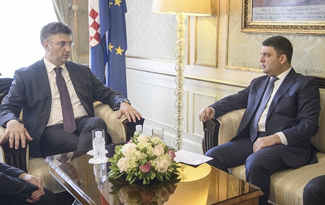 Правительство определило диапазон сфер для сотрудничества между Украиной и Хорватией