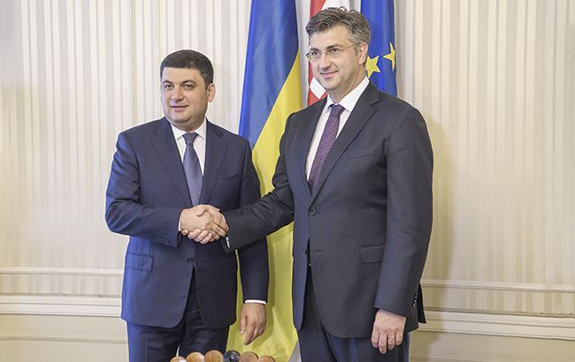 Хорватія поділиться з Києвом досвідом мирної реінтеграції окупованих територій