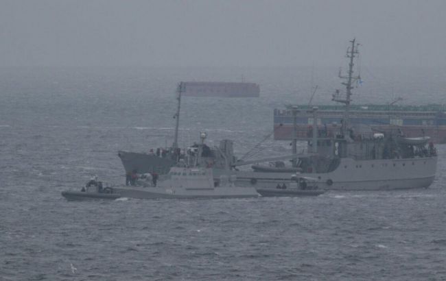 Освобожденные корабли начали прибывать в Очаков