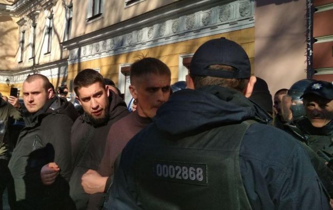 В Одессе перед конференцией ОПЗЖ произошли потасовки
