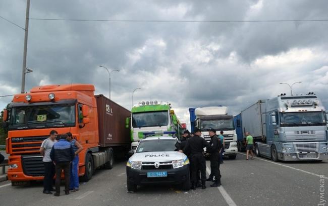 Движение по трассе Киев-Одесса возобновлено