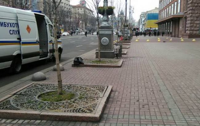 День достоинства и свободы: задержанный на Крещатике мужчина не представляет угрозы