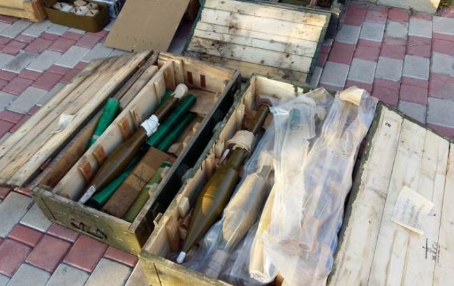 Возле Луганской ТЭС обнаружен тайник с "минами-жабами"