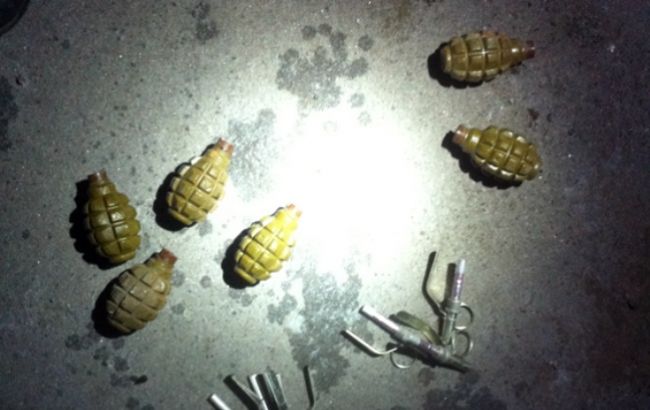 В Донецкой области обнаружили тайник с оружием и боеприпасами