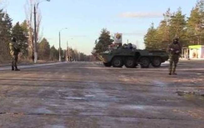 Зачистка в Щастя: фото, відео