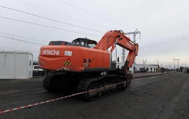 СБУ не дала завезти в окупированный Донбасс экскаватор за 5 млн гривен