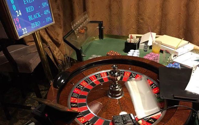 СБУ выявила казино в Киеве с суточным оборотом в 1 млн гривен
