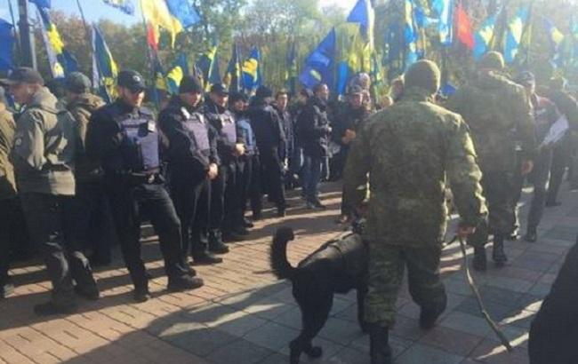 В Киеве торжества в День защитника Украины прошли спокойно, - МВД