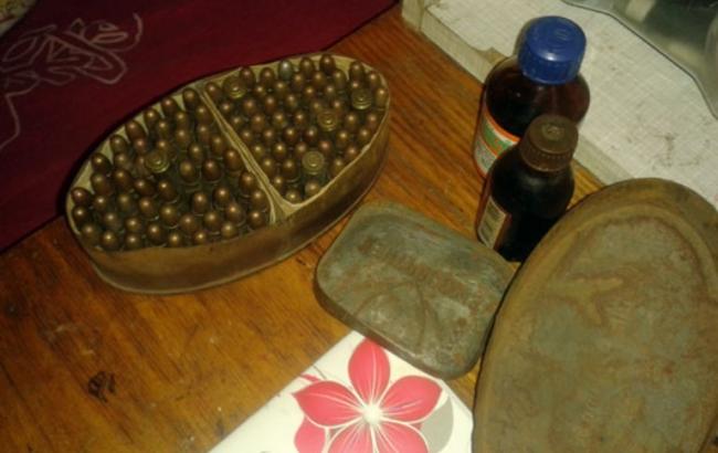 Правоохранители изъяли боеприпасы у жителя Донецкой области