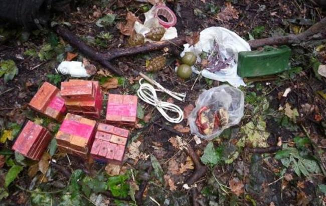 СБУ обнаружила тайник с боеприпасами в Донецкой области