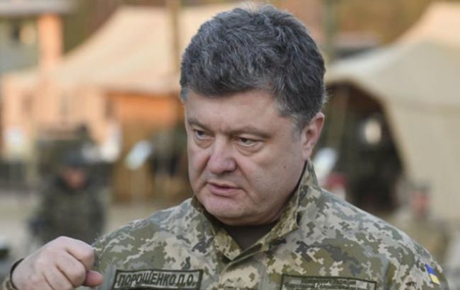 За время АТО погибли 193 бойца Нацгвардии, - Порошенко