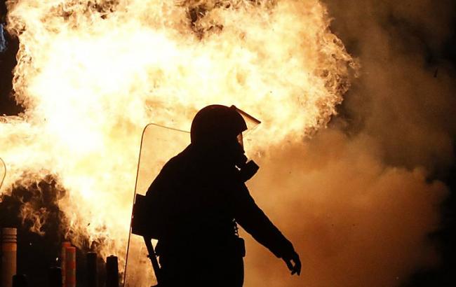 В Греции против протестующих применили слезоточивый газ