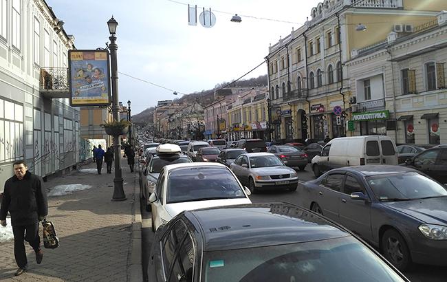 Затори у Києві досягли 7 балів