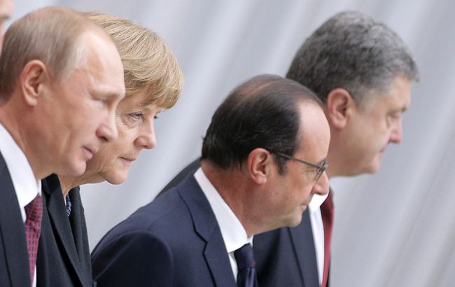 Лидеры "нормандской четверки" продлили минские соглашения на год