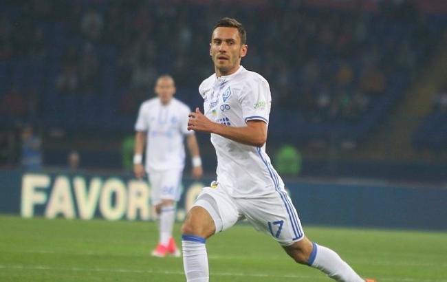 Рыбалка тренируется со второй командой "Динамо"