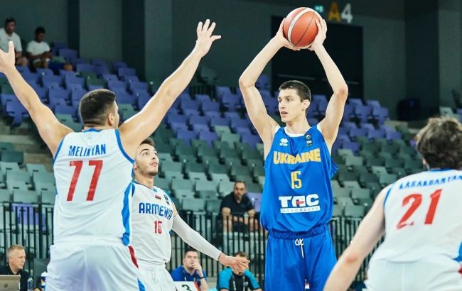 Молодіжна збірна України з розгрому Вірменії розпочала Євробаскет-2024