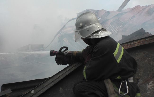 В Луганской области горела база отдыха, есть погибший