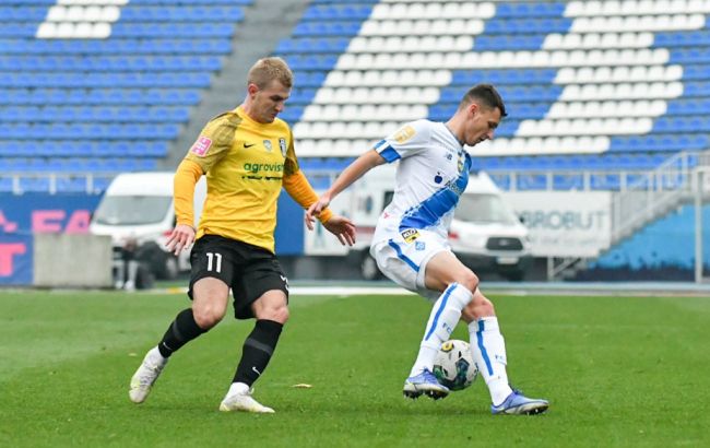 "Динамо" обіграло "Олександрію" і піднялося на п'яте місце в УПЛ