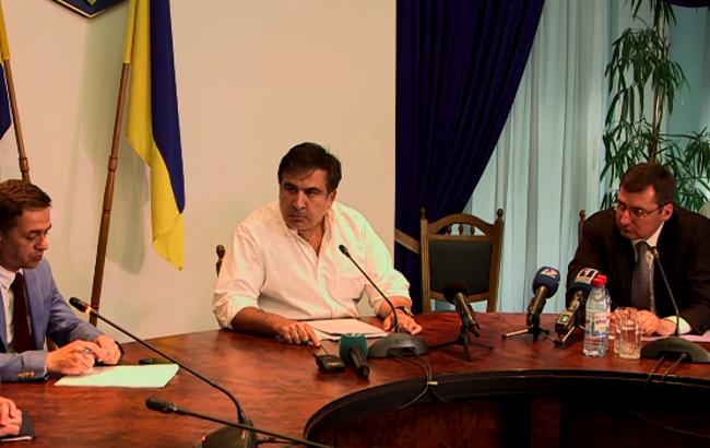 Саакашвілі відчитав одеських прокурорів