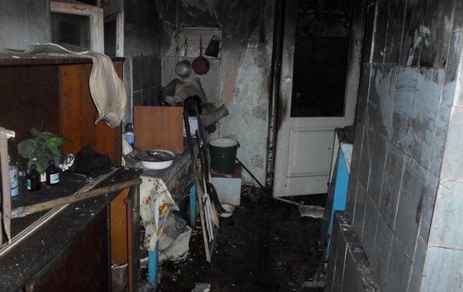 В Ровно произошел пожар в жилом доме, есть погибший