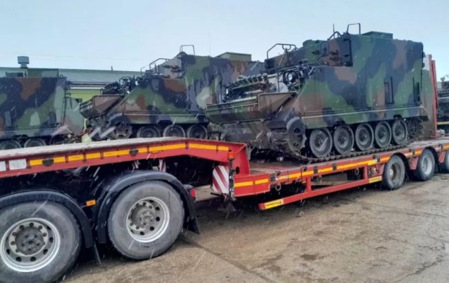 Литва передала Украине бронетранспортеры M577