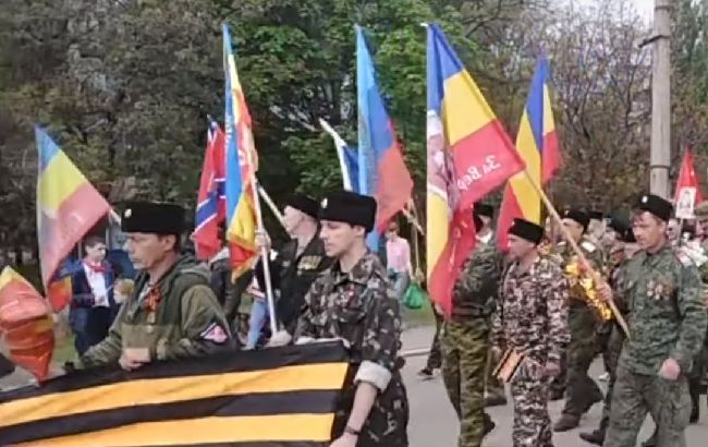 "ДНР" оскандалилась с известным нацистом в "Бессмертном полку"