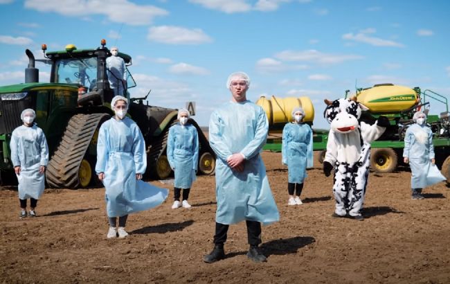 Украинские агрономы сделали смешную пародию на песню "Шум" группы Go_A