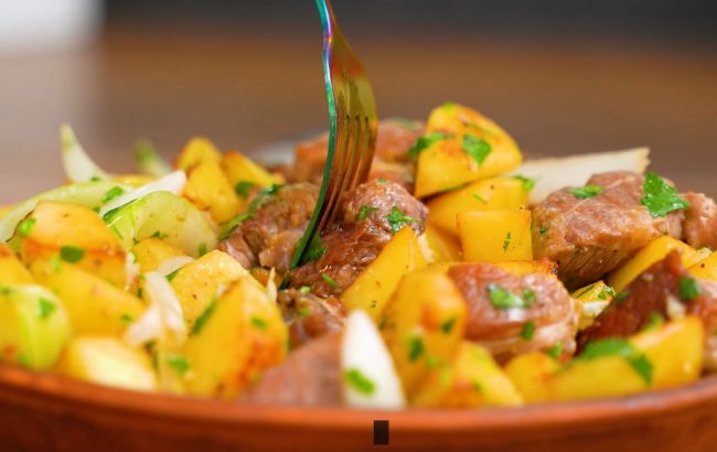 Шашлык больше не нужен! Готовим мясо на сковороде "по-грузински"