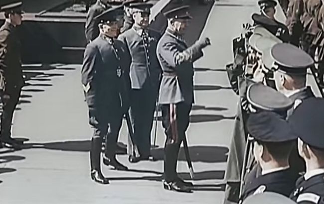 Появилось архивное видео парада в Москве с гитлеровскими военными в мае 1941 года