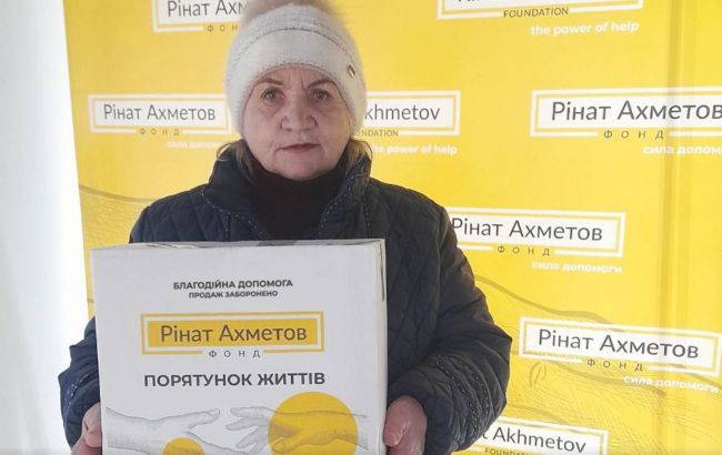 У &laquo;Зеленому центрі&raquo; у Запоріжжі продовжується видача допомоги від Фонду Ахметова