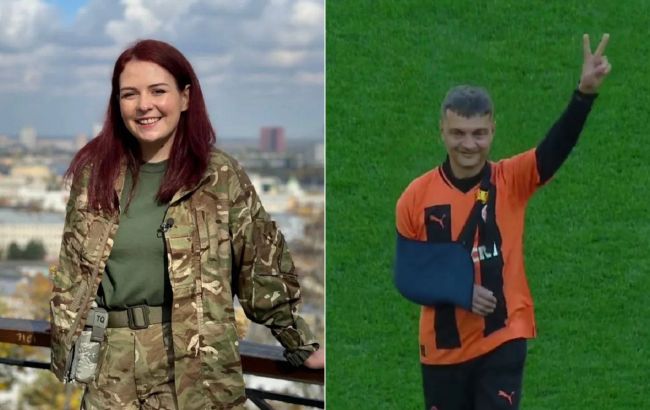 Герої оборони Маріуполя відкрили матч Динамо-Шахтар: "Пташка" виконала гімн, а Діанов зробив перший удар (відео)