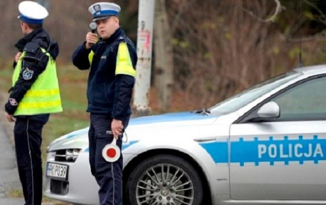 В Польше перевернулся автобус с украинцами