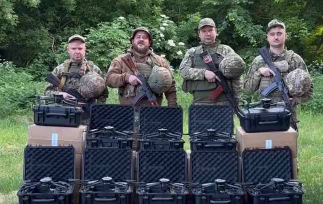 Бойцы разных бригад записали отзывы на технику от Днепра