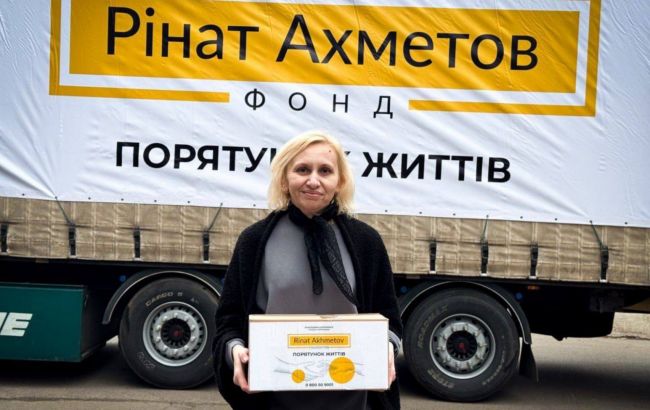 Переселенці з Покровського району у Кам&lsquo;янському отримують допомогу від Фонду Ахметова