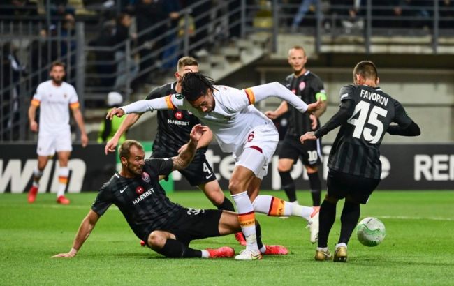 Очередной провал. "Заря" дома уступила "Роме", пропустив трижды