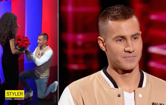 Участник Голосу країни сделал предложение руки и сердца в прямом эфире: трогательное видео