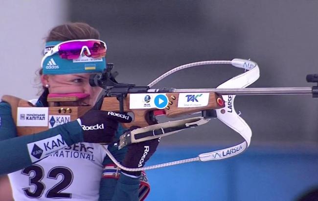 Українська біатлоністка Варвинець завоювала другу медаль на чемпіонаті Європи