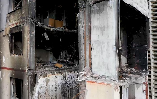 Напоминает Припять: видео разрушенного Харькова, снятое с высоты птичьего полета