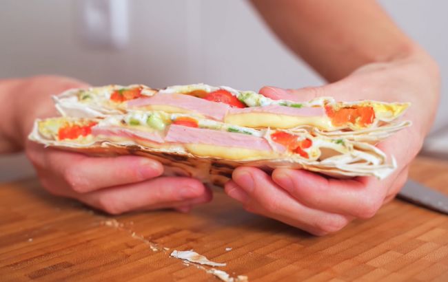 Сніданок з лаваша за 5 хвилин: такої смакоти ви давно не куштували