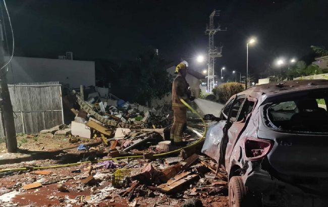 В Ізраїлі заявили про удари по цілях у секторі Газа у відповідь на масовану ракетну атаку