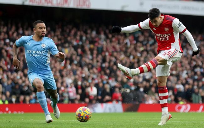 "Ман Сити" вырвал победу у "Арсенала" на последних минутах в первом матче нового года в АПЛ