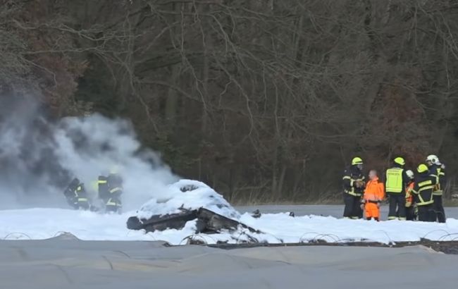 Опубликовано видео с места крушения самолета совладелицы российской авиакомпании
