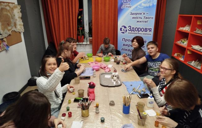 Фармкомпанія "Здоров&rsquo;я" та мистецький хаб Zelo піклуються про ментальне здоров&rsquo;я дітей Харкова