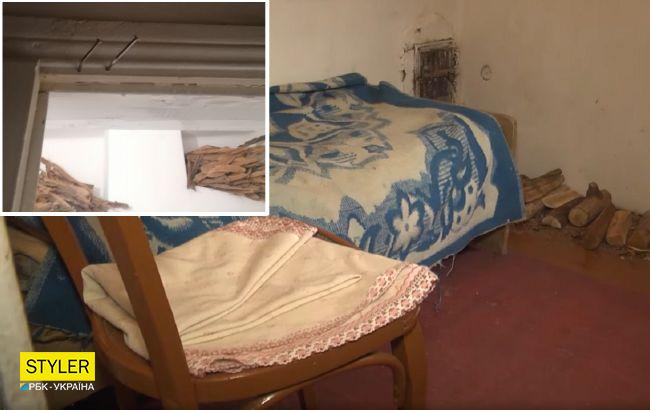 Под Ровно мать 5 месяцев держала сына взаперти в комнатушке без окон:&nbsp;на ночь ставила ведро