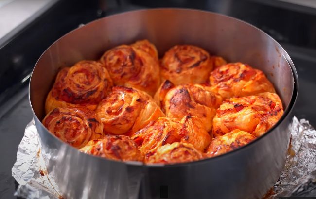 Супербыстрый соленый пирог: на приготовление 10 минут, а сыта вся семья