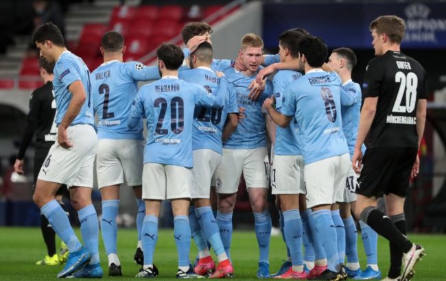 "Ман Сіті" знову забив двічі гладбахській "Боруссії" і оформив путівку в 1/4 фіналу ЛЧ