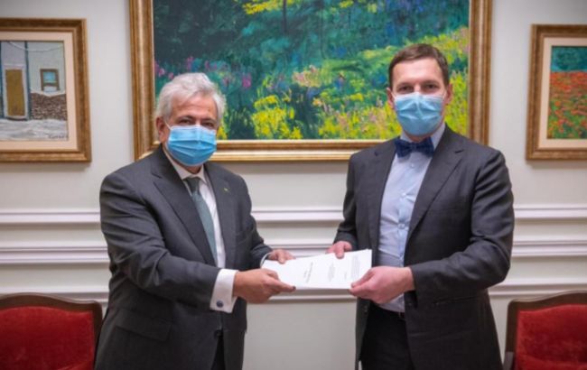 Новый посол Бразилии приехал в Украину